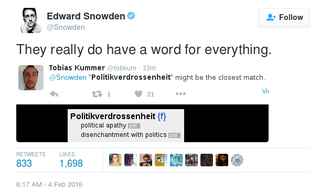 Illustration for article titled You're welcome Edward Snowden...